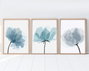 Wallity Cuadro Decorativo enmarcado en MDF (3 piezas) 30 x 40 cm